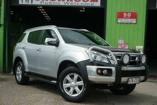 2015 Isuzu MU-X MY15 LS-T Rev-Tronic Silver 5 Speed Sports Automatic Wagon image