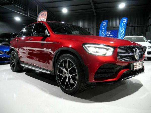 2020 Mercedes-Benz GLC-Class C253 800+050MY GLC300 Coupe 9G-Tronic 4MATIC Red 9 Speed image