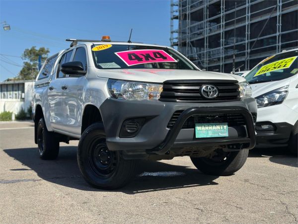 2019 TOYOTA HILUX DOUBLE CAB P/UP GUN125R MY19 WORKMATE (4x4) image