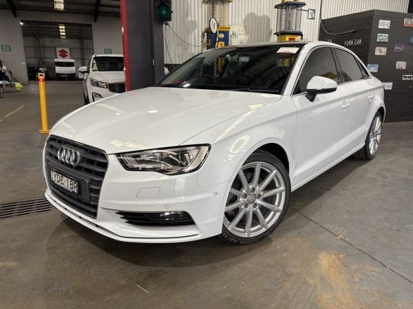 2015 Audi A3 8V MY16 1.8 TFSI Ambition White 7 Speed Auto Direct Shift Sedan image