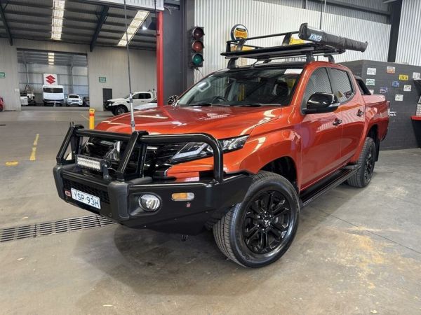 2022 Mitsubishi Triton MR MY22 GSR (4x4) Orange 6 Speed Automatic Double Cab Pick Up image