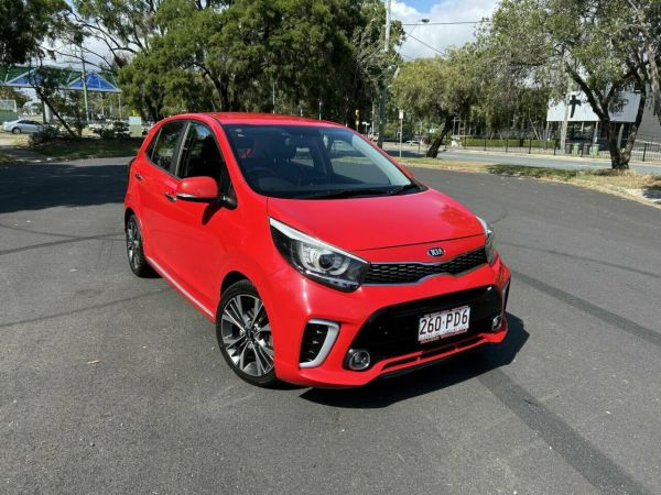 2019 Kia Picanto JA MY19 GT-Line Red 4 Speed Automatic Hatchback image