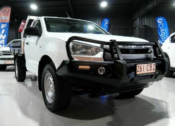 2021 Isuzu D-MAX RG MY21 SX White 6 Speed Sports Automatic Cab Chassis image