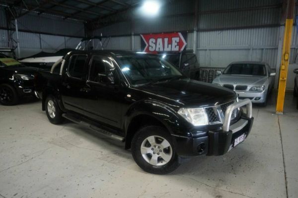 2014 Nissan Navara D40 S9 Silverline SE Black 5 Speed Automatic Utility image