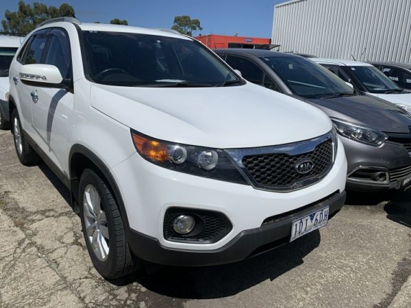 2012 Kia Sorento XM MY12 SLi (4x4) White 6 Speed Automatic Wagon image
