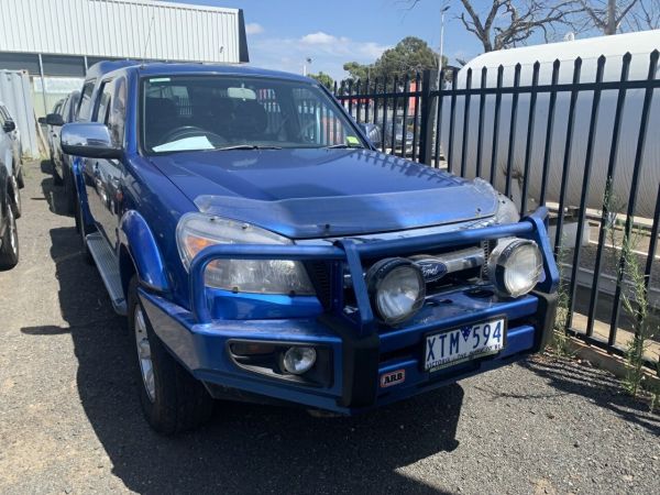 2010 Ford Ranger PK XLT (4x4) Blue 5 Speed Automatic Dual Cab Pick-up image