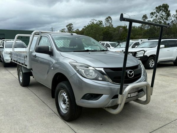 2017 Mazda BT-50 UR0YE1 XT 4x2 Hi-Rider Silver 6 Speed Sports Automatic Cab Chassis image