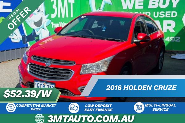 2016 Holden Cruze Z-Series JH Series II image