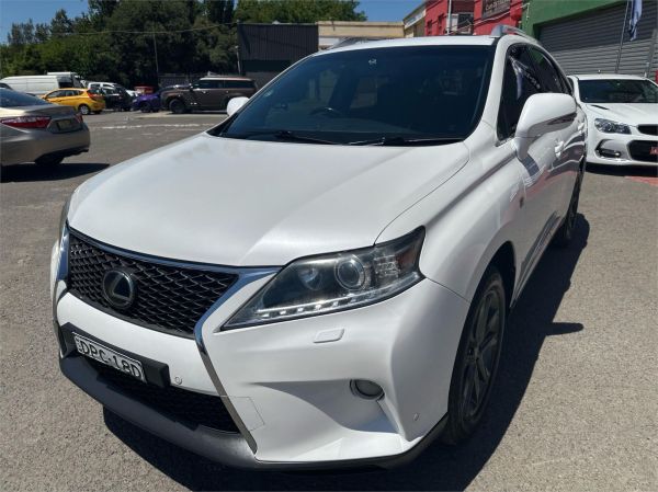 2012 LEXUS RX350 4D WAGON GGL15R MY12 F SPORT image