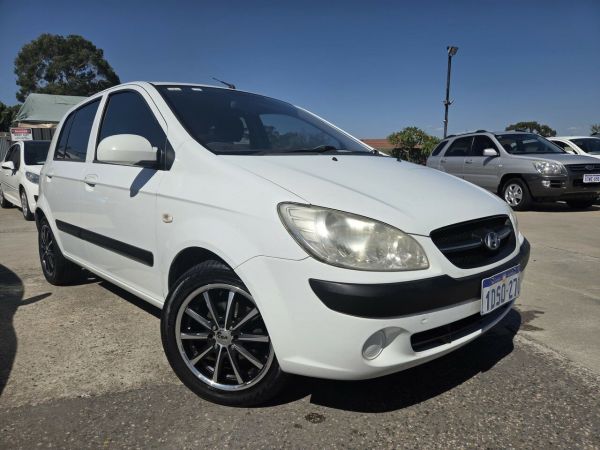 2009 Hyundai Getz TB MY09 S White 4 Speed Automatic Hatchback image