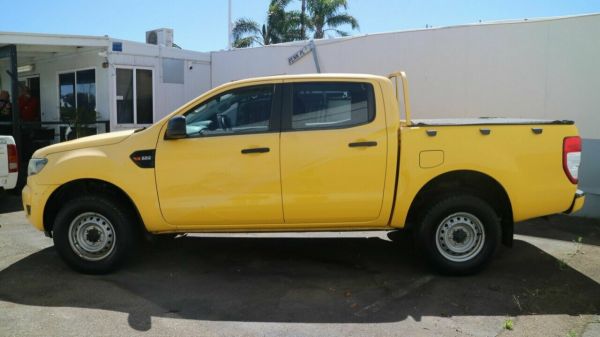 2015 Ford Ranger PX MkII XL 2.2 Hi-Rider (4x2) Yellow 6 Speed Automatic Crew Cab Pickup image