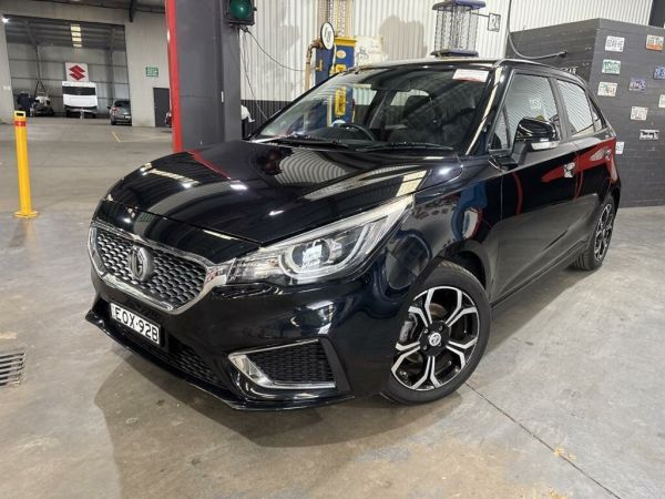 2021 MG MG3 Auto SZP1 MY21 Excite (with Navigation) Black 4 Speed Automatic Hatchback image