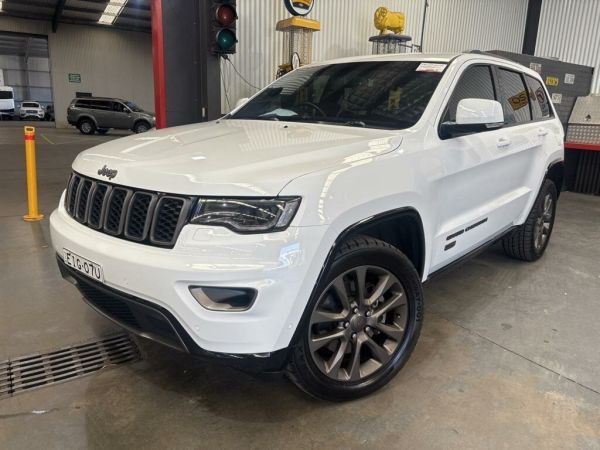 2016 Jeep Grand Cherokee WK MY16 75th Anniversary (4x4) White 8 Speed Automatic Wagon image