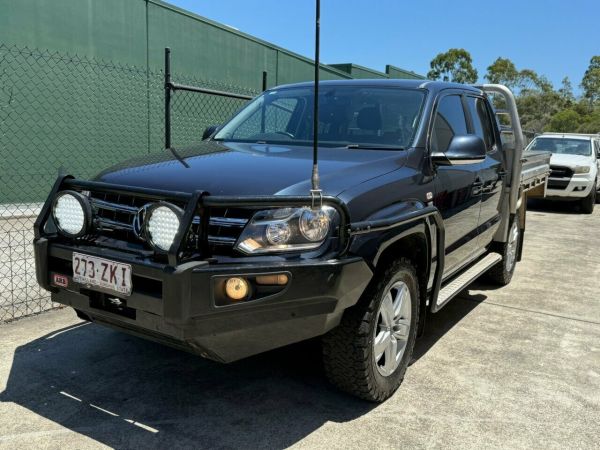 2018 Volkswagen Amarok 2H MY18 TDI550 4MOTION Perm Sportline Blue 8 Speed Automatic Utility image