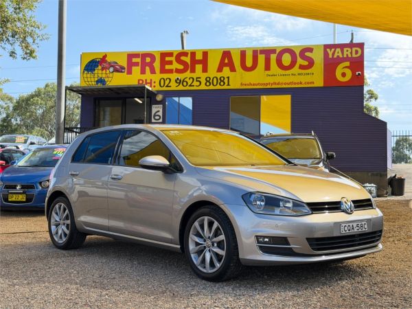 2013 Volkswagen Golf Hatchback VII MY14 103TSI Highline image