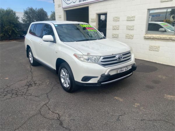 2011 TOYOTA KLUGER 4D WAGON GSU45R MY11 UPGRADE KX-R (4x4) 5 SEAT image