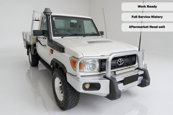 2016 Toyota Landcruiser Cab Chassis VDJ79R Workmate image