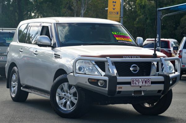 2013 Nissan Patrol Y62 TI-L Silver 7 Speed Sports Automatic Wagon image