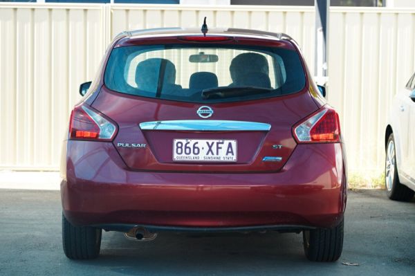 2015 Nissan Pulsar C12 Series 2 ST Maroon 1 Speed Constant Variable Hatchback image