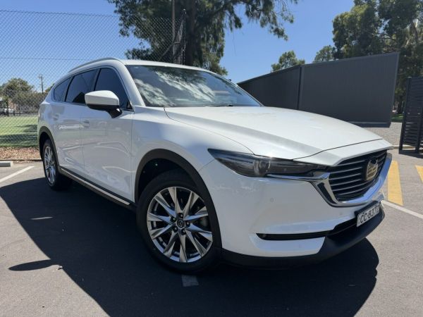2018 Mazda CX-8 KG MY18 Asaki (AWD) White 6 Speed Automatic Wagon image
