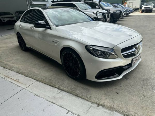 2017 Mercedes-Benz C-Class W205 808MY C63 AMG SPEEDSHIFT MCT S White 7 Speed Sports Automatic Sedan image