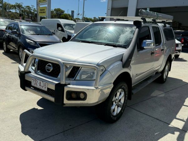2012 Nissan Navara D40 S5 MY12 ST-X Silver 7 Speed Sports Automatic Utility image
