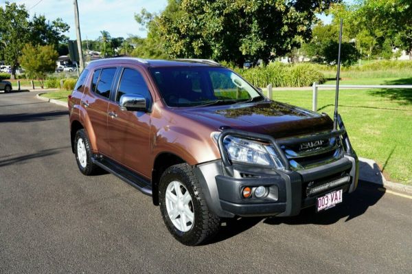 2014 Isuzu MU-X UC LS-T (4x4) Brown 5 Speed Automatic Wagon image