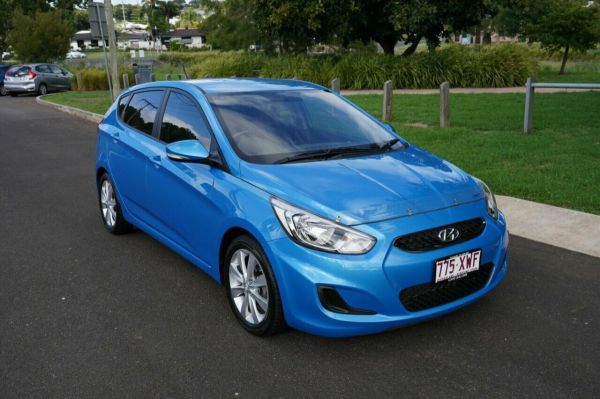 2018 Hyundai Accent RB6 MY18 Sport Blue 6 Speed Automatic Hatchback image