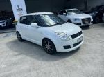 Image for 2009 Suzuki Swift RS415 White 4 Speed Automatic Hatchback