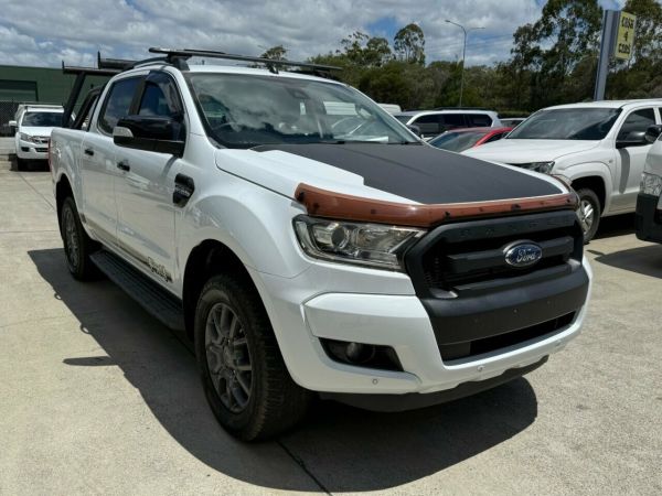 2018 Ford Ranger PX MkII 2018.00MY XLT Double Cab White 6 Speed Sports Automatic Double Cab image