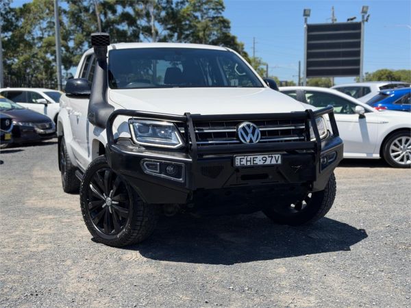 2020 VOLKSWAGEN AMAROK DUAL CAB UTILITY 2H MY20 TDI580 HIGHLINE BLACK 4MOTION image