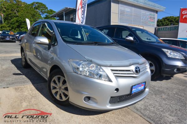 2011 TOYOTA COROLLA 5D HATCHBACK ZRE152R MY11 ASCENT image