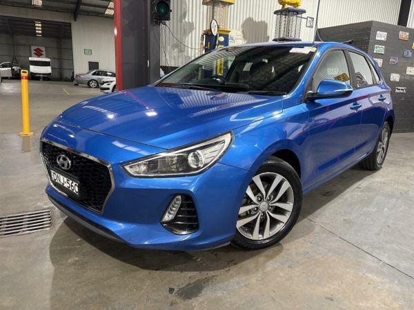 2017 Hyundai i30 PD Active Blue 6 Speed Auto Sequential Hatchback image