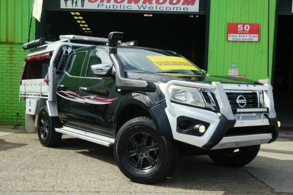 2015 Nissan Navara D23 RX Black 6 Speed Manual Cab Chassis image