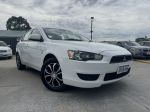 Image for 2010 Mitsubishi Lancer CJ MY10 ES White 6 Speed Constant Variable Sedan