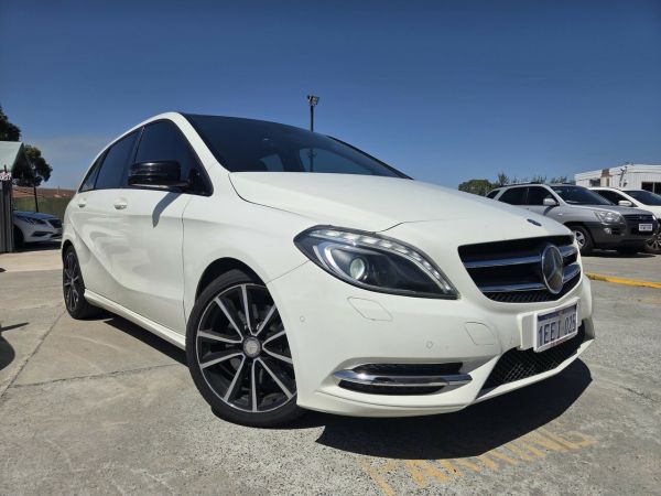 2013 Mercedes-Benz B-Class W246 B250 DCT White 7 Speed Sports Automatic Dual Clutch Hatchback image