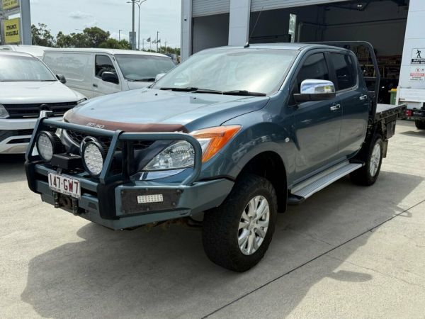 2013 Mazda BT-50 UP0YF1 XTR Blue 6 Speed Sports Automatic Utility image
