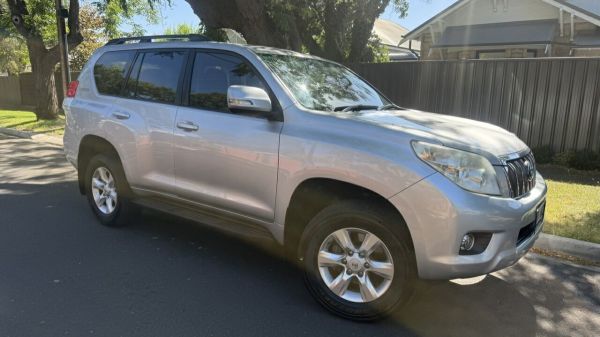 2011 Toyota Landcruiser Prado KDJ150R 11 Upgrade GXL (4x4) Silver 5 Speed Sequential Auto Wagon image
