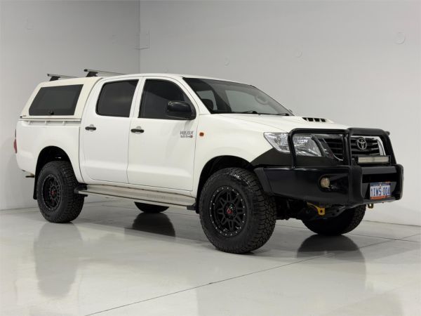 2013 TOYOTA HILUX DUAL CAB P/UP KUN26R MY12 SR (4x4) image