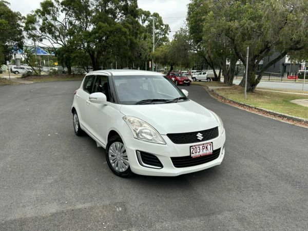 2016 Suzuki Swift FZ MY15 GL White 5 Speed Manual Hatchback image