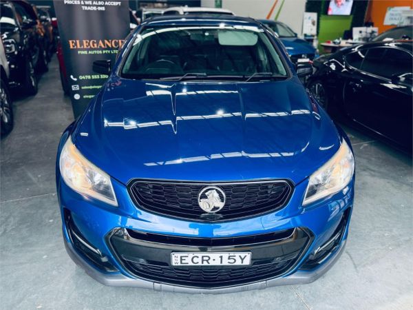 2016 HOLDEN COMMODORE 4D SPORTWAGON VFII MY16 SV6 BLACK EDITION image