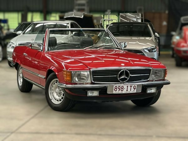 1980 Mercedes-Benz 500SL W107 Signal Red 4 Speed Automatic Convertible image