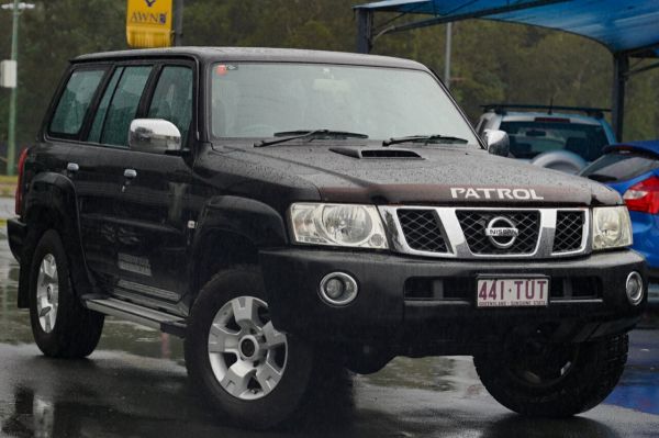 2013 Nissan Patrol Y61 GU 9 ST Plus Black 4 Speed Automatic Wagon image