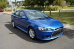 Image for 2013 Mitsubishi Lancer CJ MY14 ES Blue 6 Speed CVT Auto Sequential Sedan
