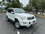 Image for 2008 Toyota Landcruiser Prado KDJ120R GXL White 5 Speed Automatic Wagon