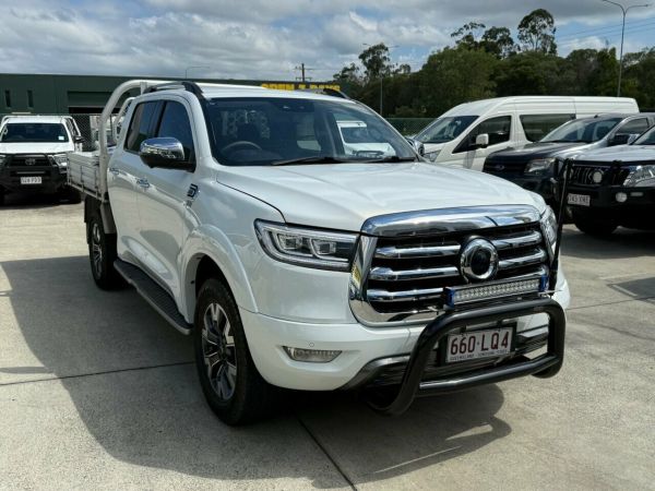 2022 GWM Ute NPW Cannon-X White 8 Speed Sports Automatic Utility image