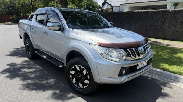 2016 Mitsubishi Triton MQ MY16 Upgrade GLS (4x4) Silver Ash 5 Speed Automatic Dual Cab Utility image