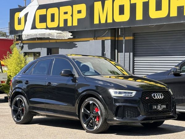 2016 Audi RS Q3 8U MY16 S Tronic Quattro Black 7 Speed Sports Automatic Dual Clutch Wagon image