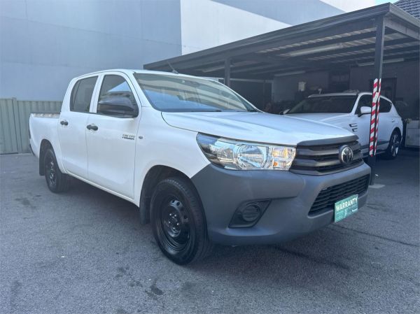 2019 TOYOTA HILUX DOUBLE CAB P/UP TGN121R MY19 WORKMATE image
