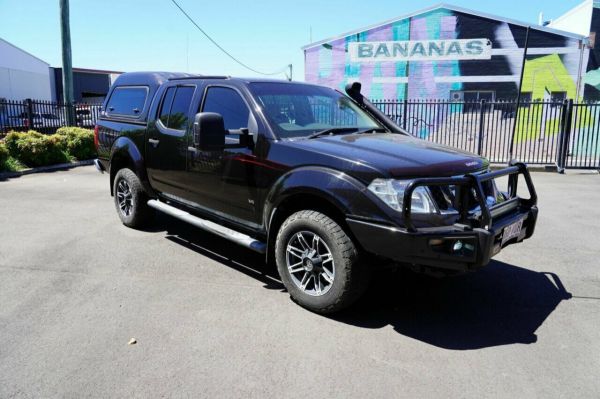 2013 Nissan Navara D40 MY12 ST-X (4x4) Black 7 Speed Automatic Dual Cab Pick-up image